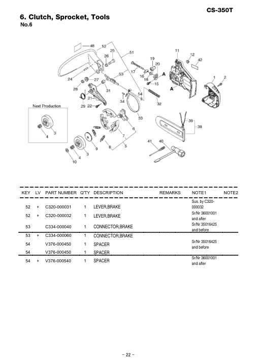 Echo CS-350T IPL / Parts List source page 23