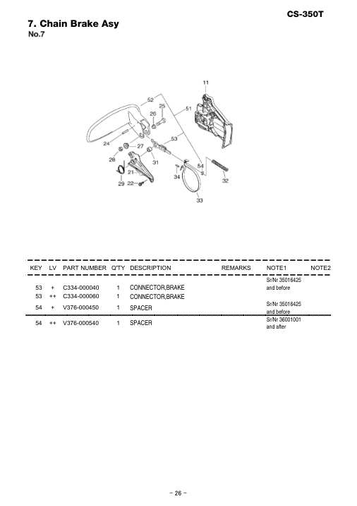 Echo CS-350T IPL / Parts List source page 27