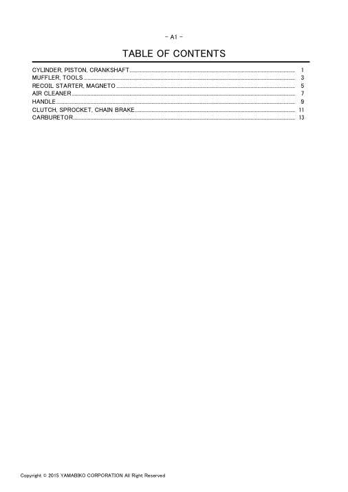 Echo CS-353ES IPL / Parts List source page 2
