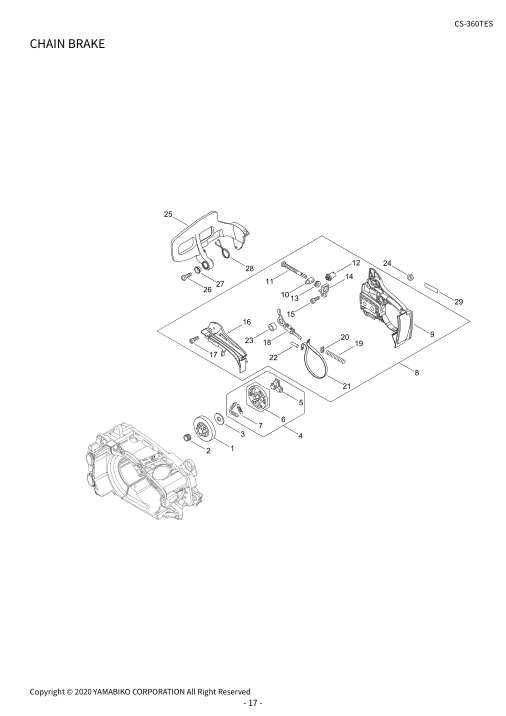 Echo CS-360TES IPL / Parts List source page 20