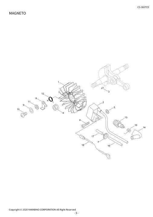 Echo CS-360TES IPL / Parts List source page 7