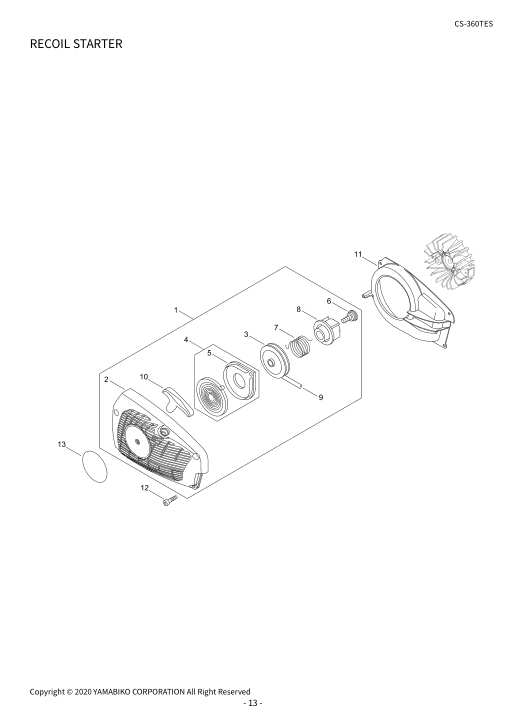 Echo CS-360TES IPL / Parts List source page 15