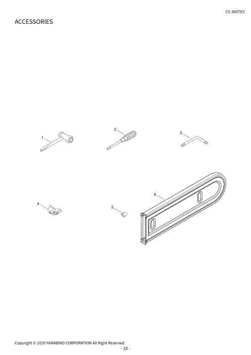 Echo CS-360TES IPL / Parts List source page 21