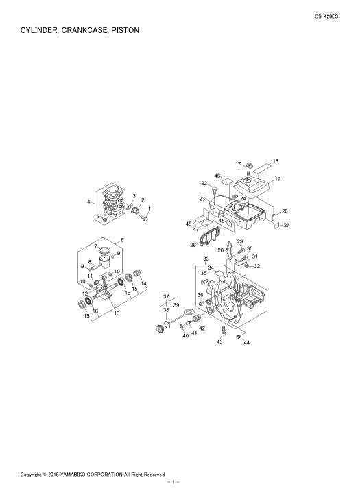 Echo CS-420ES IPL / Parts List source page 3