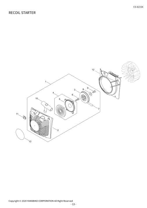 Echo CS-621SX IPL / Parts List source page 16
