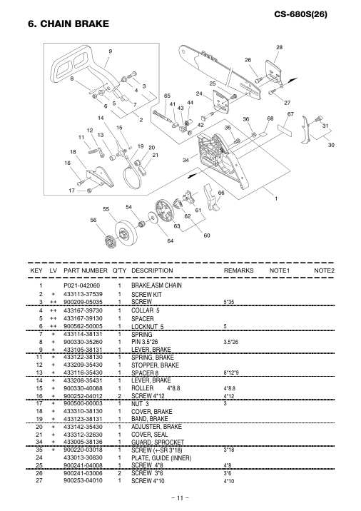 Echo CS-680S IPL / Parts List source page 12