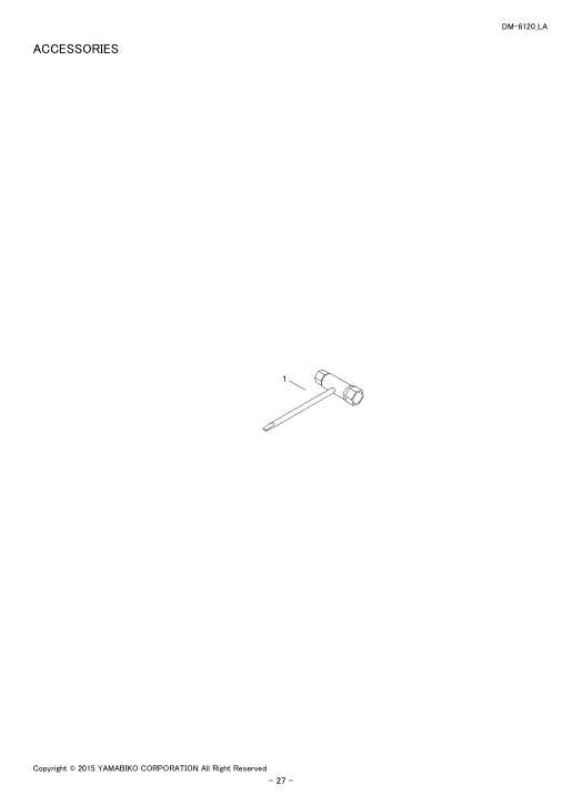 Echo DM-6120 IPL / Parts List source page 29