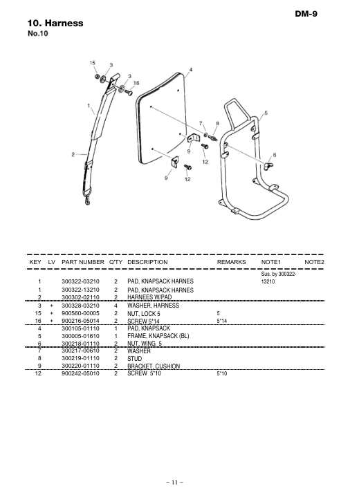 Echo DM-9 IPL / Parts List source page 12