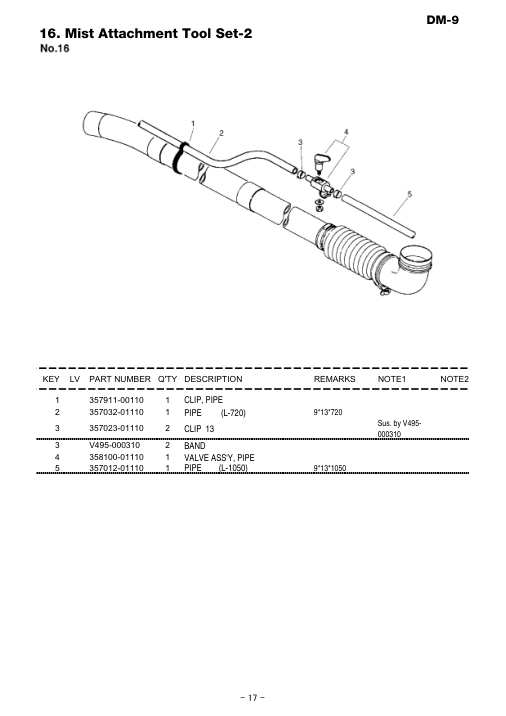 Echo DM-9 IPL / Parts List source page 18