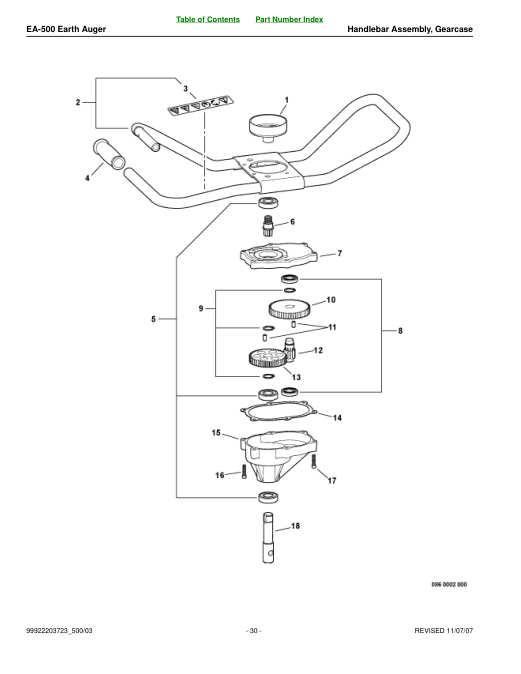 Echo EA500 IPL / Parts List source page 30