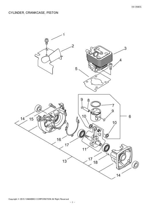 Echo ES-255ES IPL / Parts List source page 3