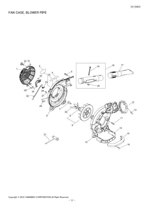 Echo ES-255ES IPL / Parts List source page 13