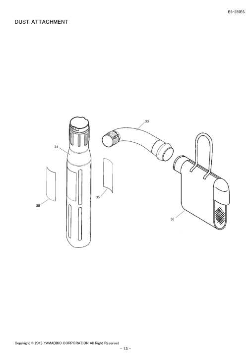 Echo ES-255ES IPL / Parts List source page 15
