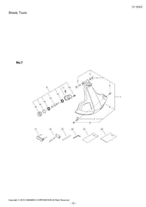 Echo GT-22GES IPL / Parts List source page 15