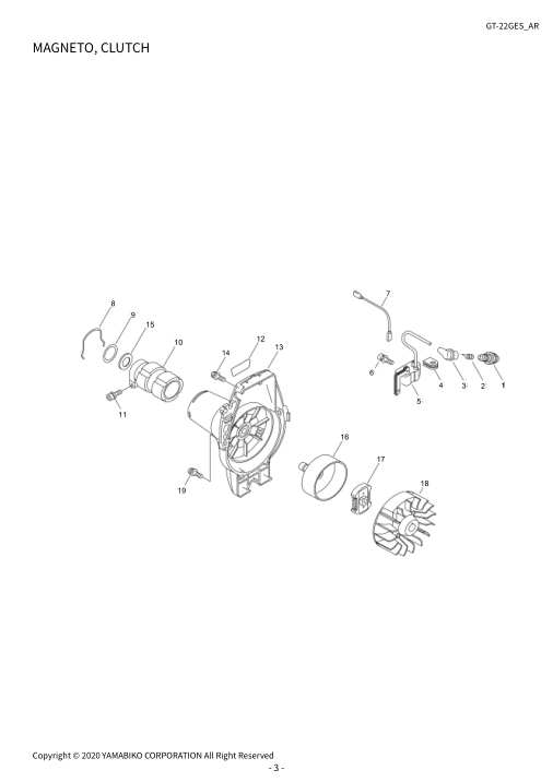 Echo GT-22GES IPL / Parts List source page 6