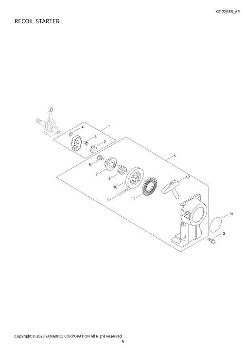 Echo GT-22GES IPL / Parts List source page 8