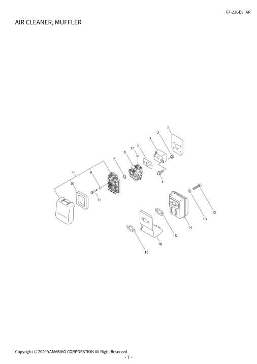 Echo GT-22GES IPL / Parts List source page 10