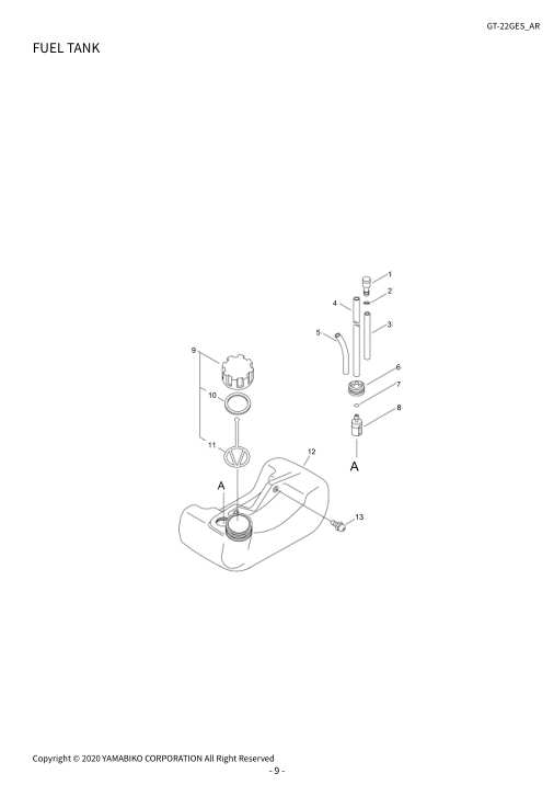 Echo GT-22GES IPL / Parts List source page 12