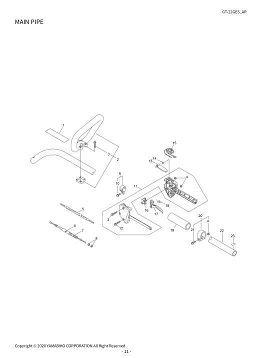 Echo GT-22GES IPL / Parts List source page 14