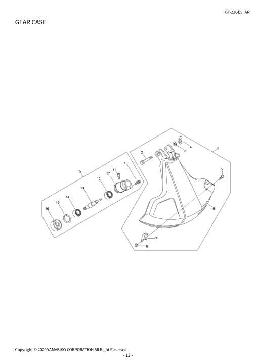 Echo GT-22GES IPL / Parts List source page 16
