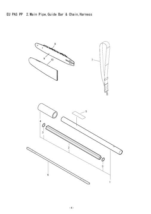 Echo PAS IPL / Parts List source page 4