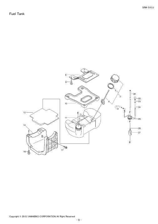 Echo SRM-510 IPL / Parts List source page 11