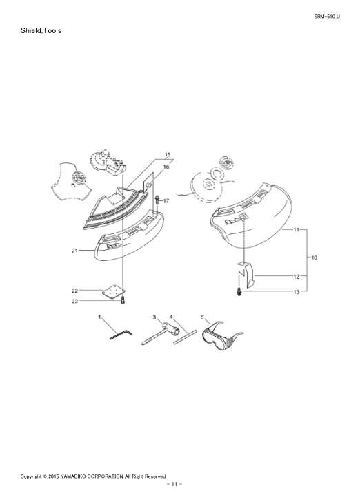 Echo SRM-510 IPL / Parts List source page 13
