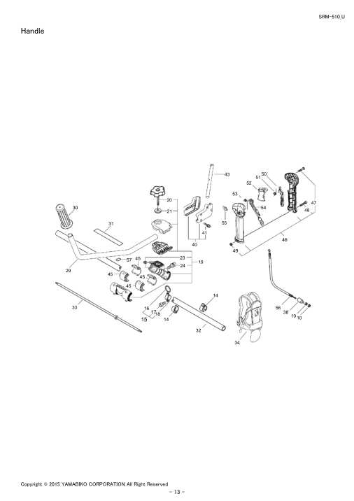 Echo SRM-510 IPL / Parts List source page 15