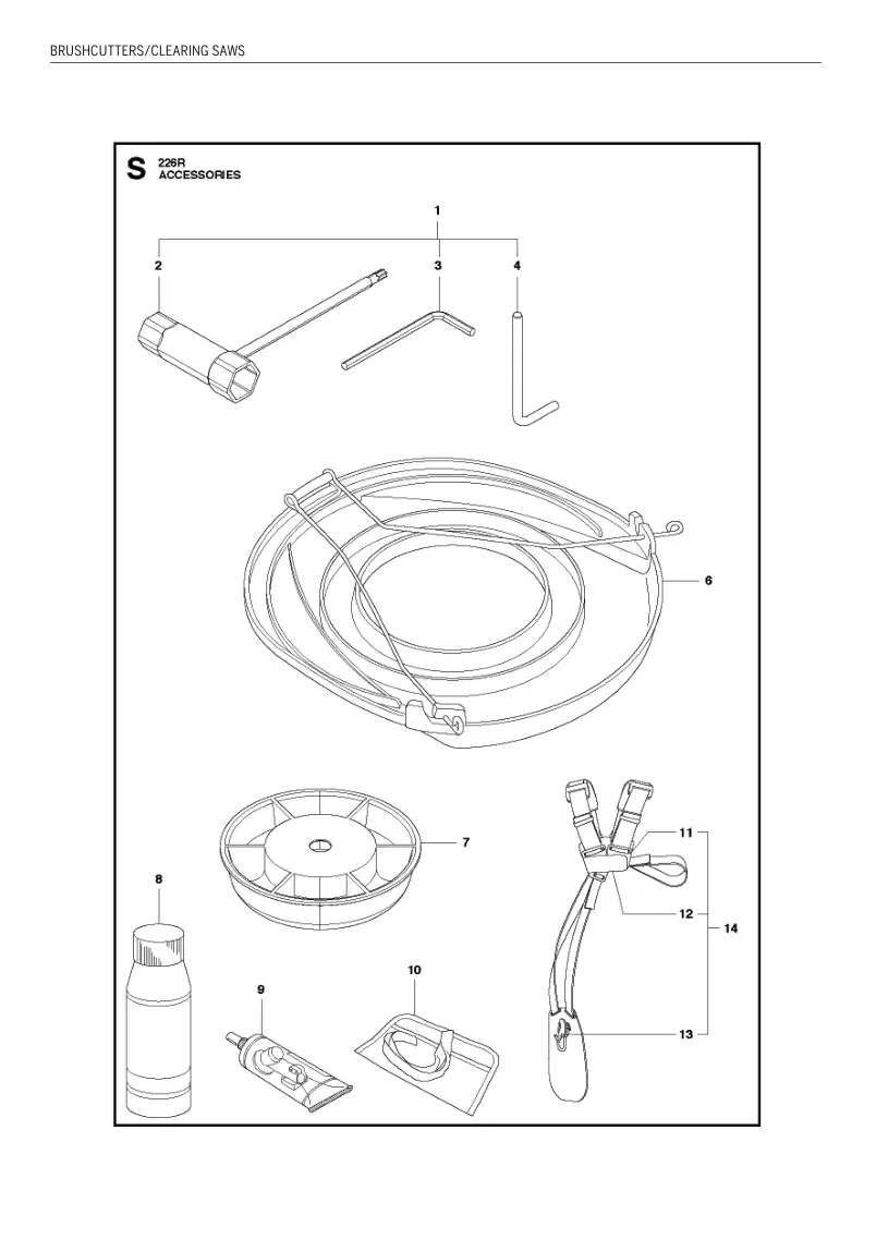 Husqvarna 226R IPL BRUSHCUTTERS/CLEARING SAWS