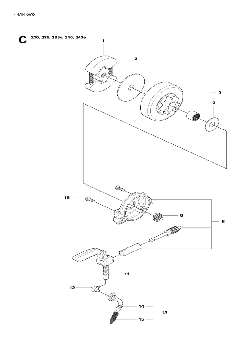 Husqvarna 230 IPL CHAIN SAWS