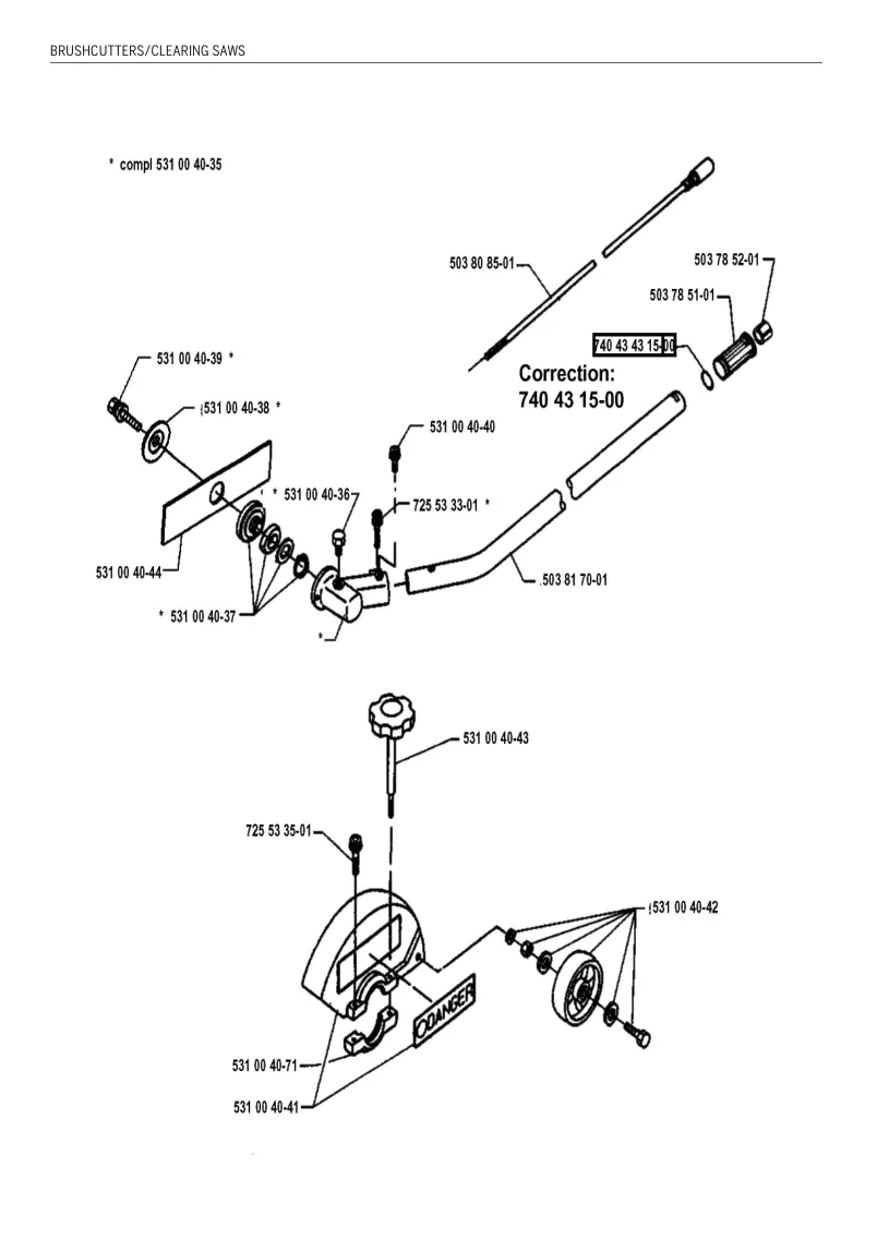 Husqvarna EDGER IPL BRUSHCUTTERS/CLEARING SAWS