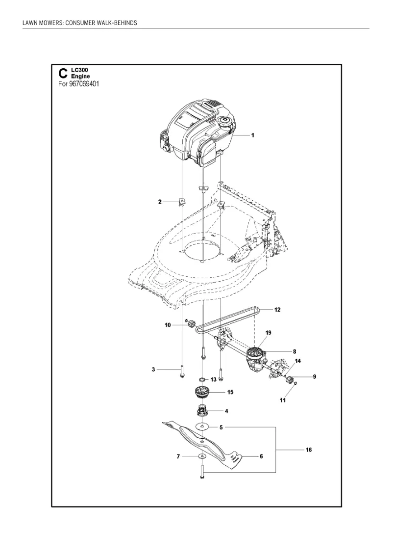 Husqvarna LC IPL LAWN MOWERS: CONSUMER WALK-BEHINDS
