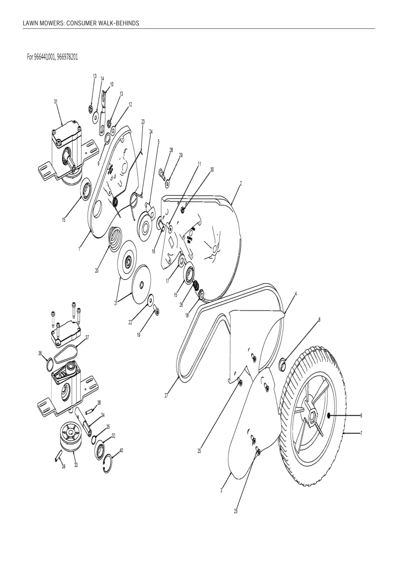 Husqvarna WB IPL LAWN MOWERS: CONSUMER WALK-BEHINDS