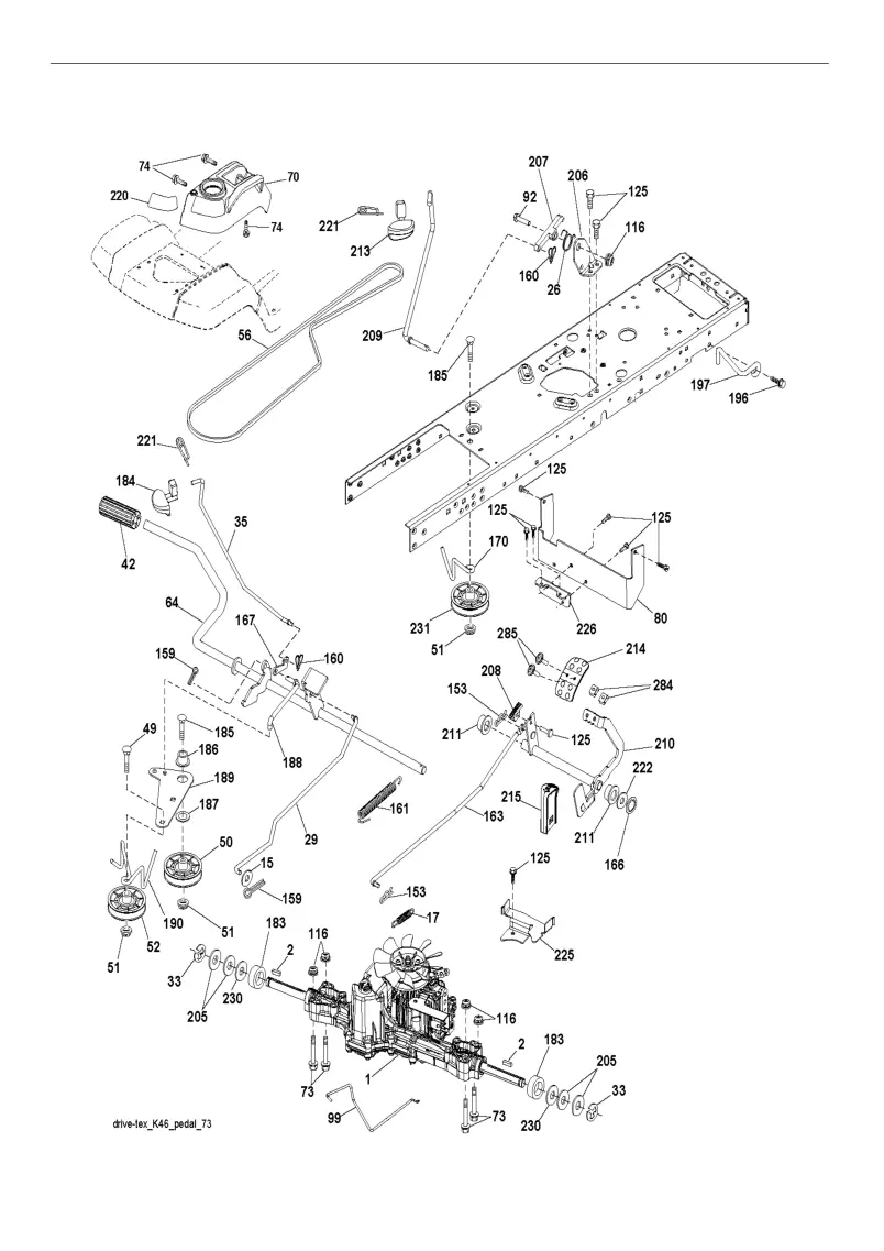 Husqvarna YTH2242TDF IPL PARTNO