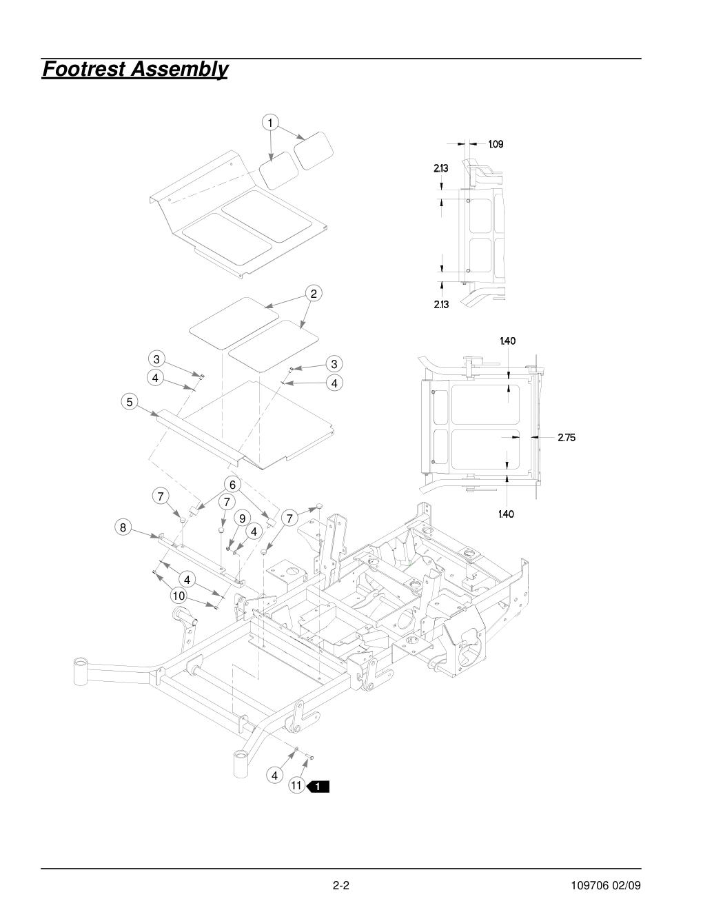 Hustler Diesel Z Parts Manual - 109706