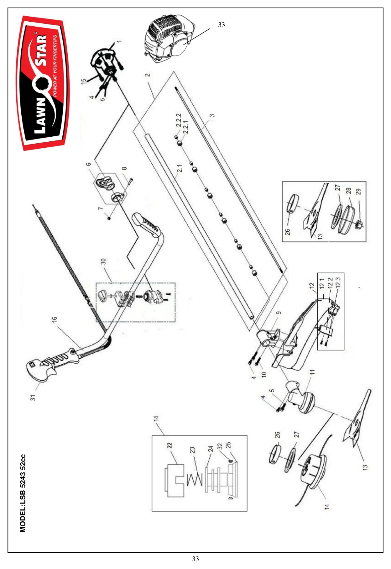 LSB 5243 exploded parts diagram