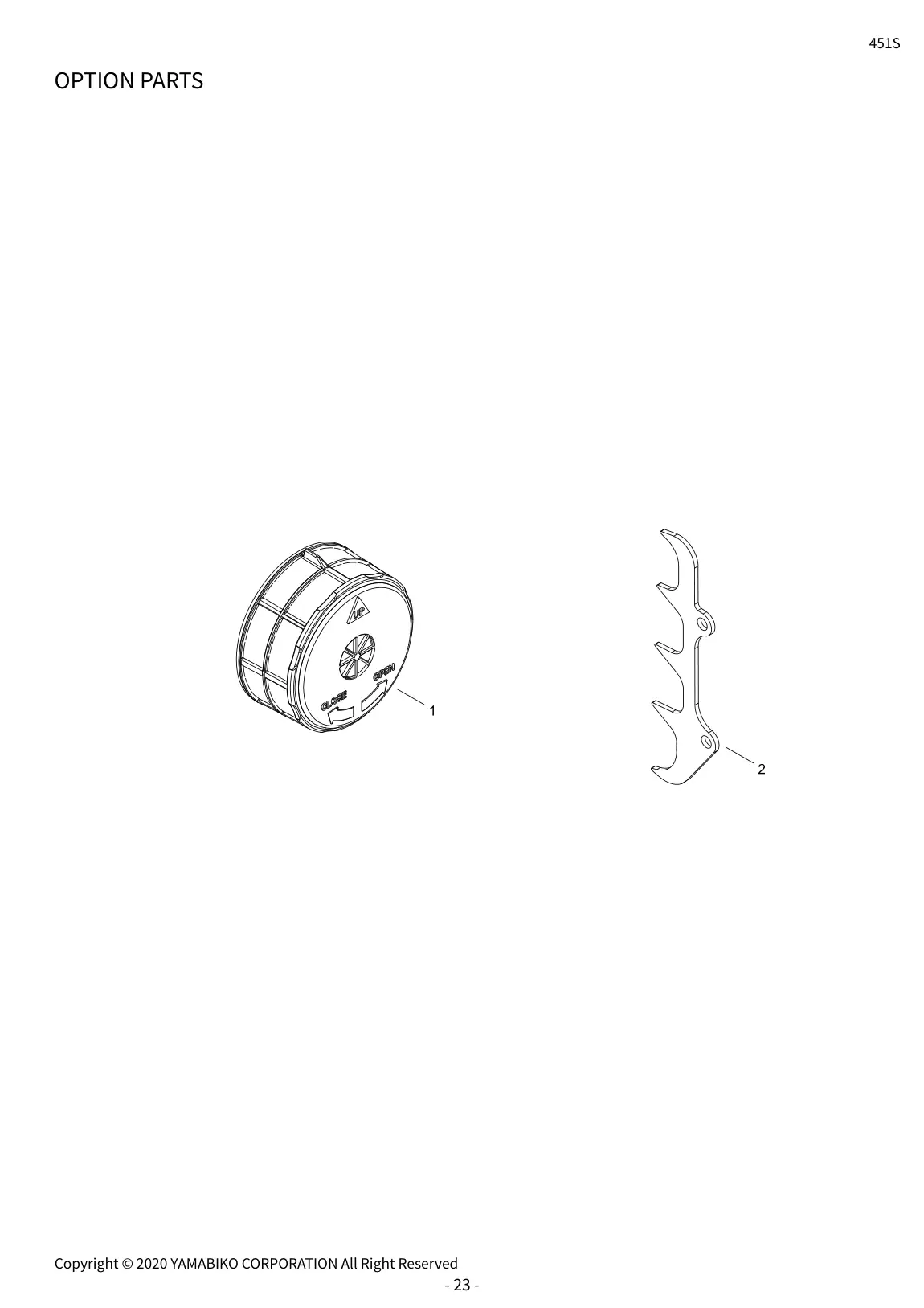 451S IPL page 26 - OPTION PARTS