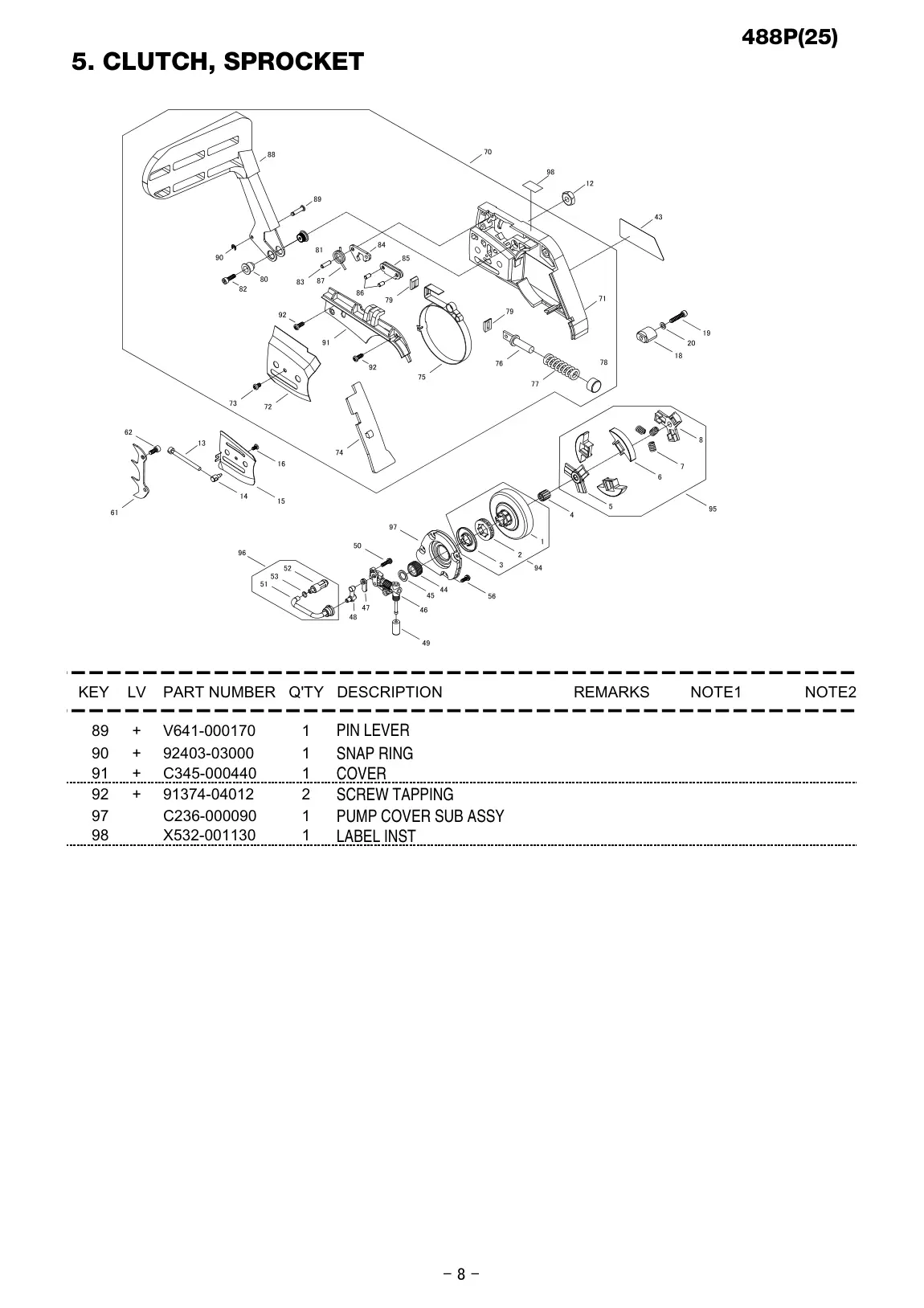 488P IPL page 9 - LABEL INST