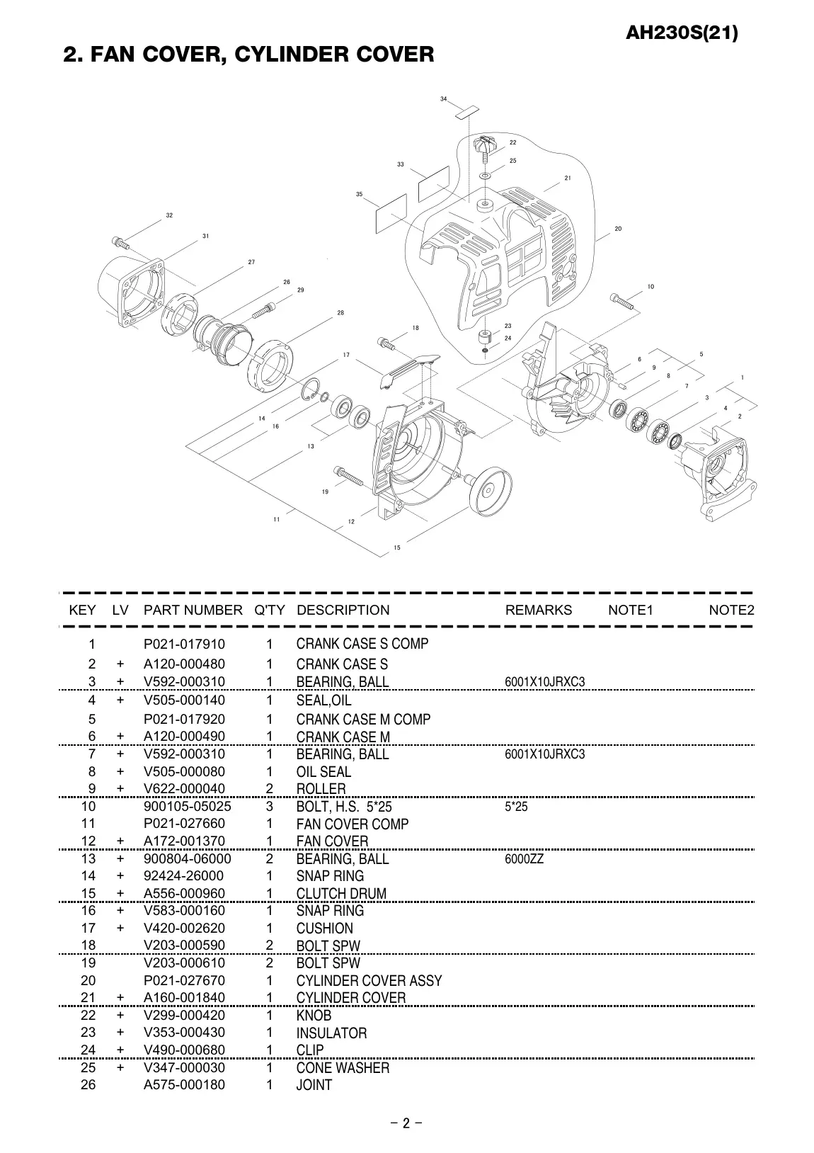 AH230S IPL page 3 - JOINT