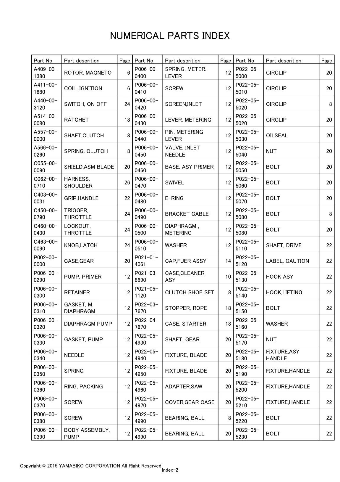 B451 IPL page 30 - BOLT