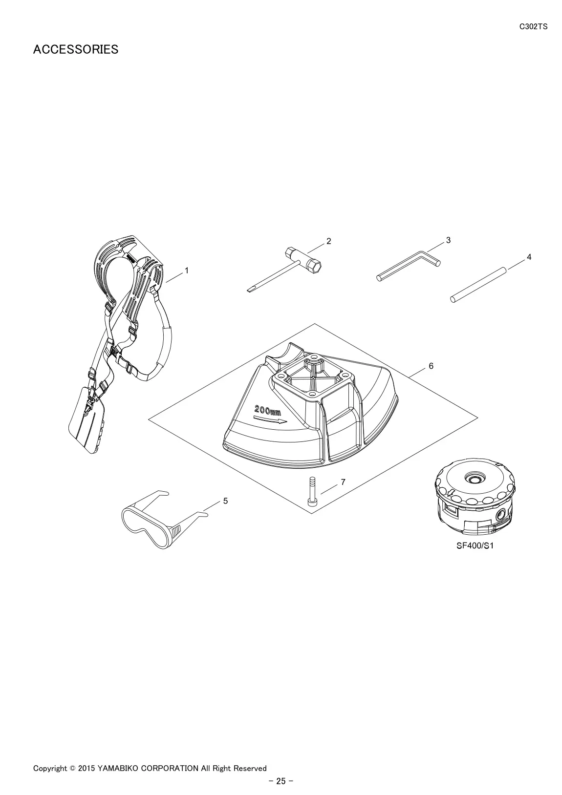 C302TS IPL page 27 - ACCESSORIES