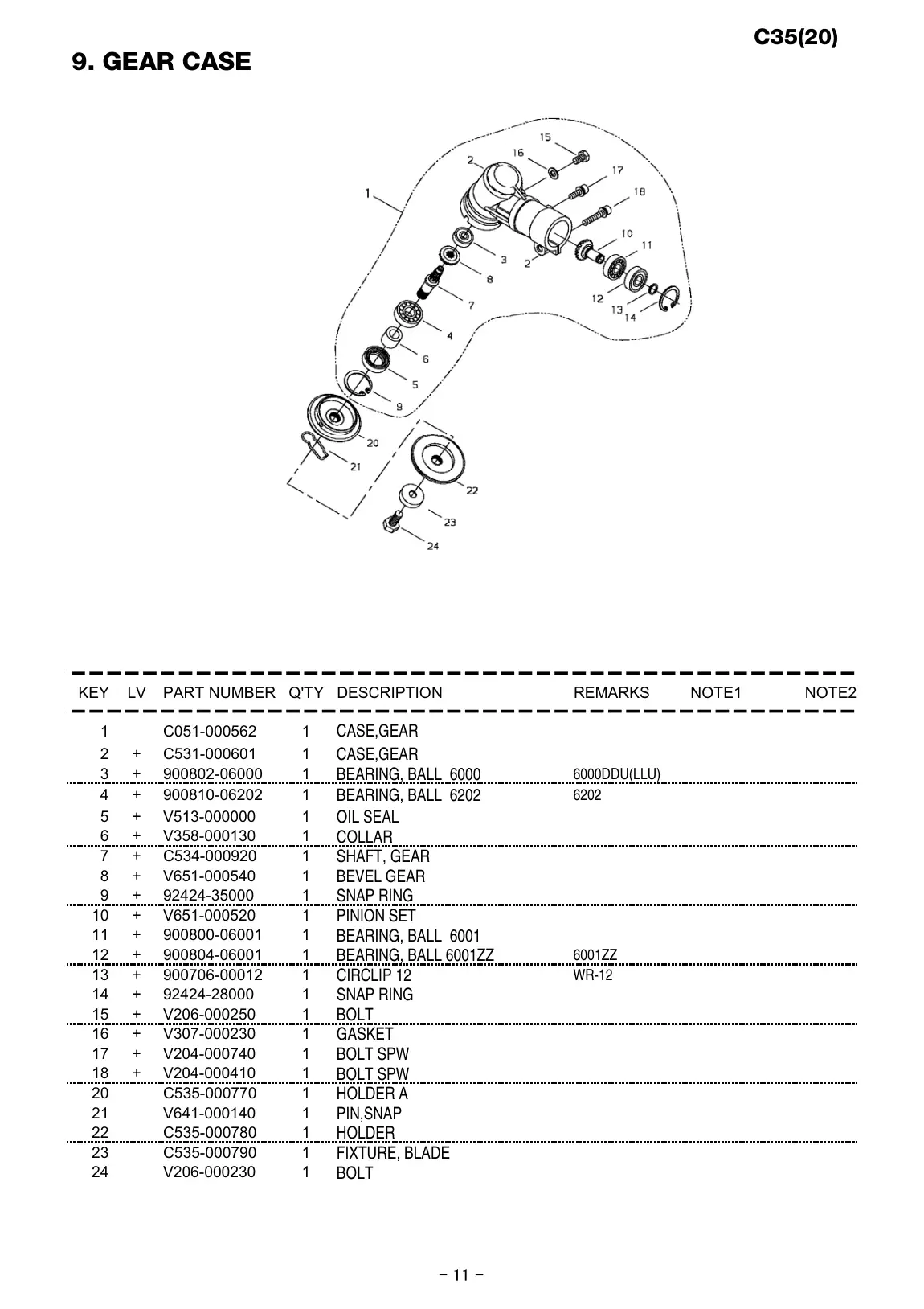 C35 IPL page 12 - BOLT
