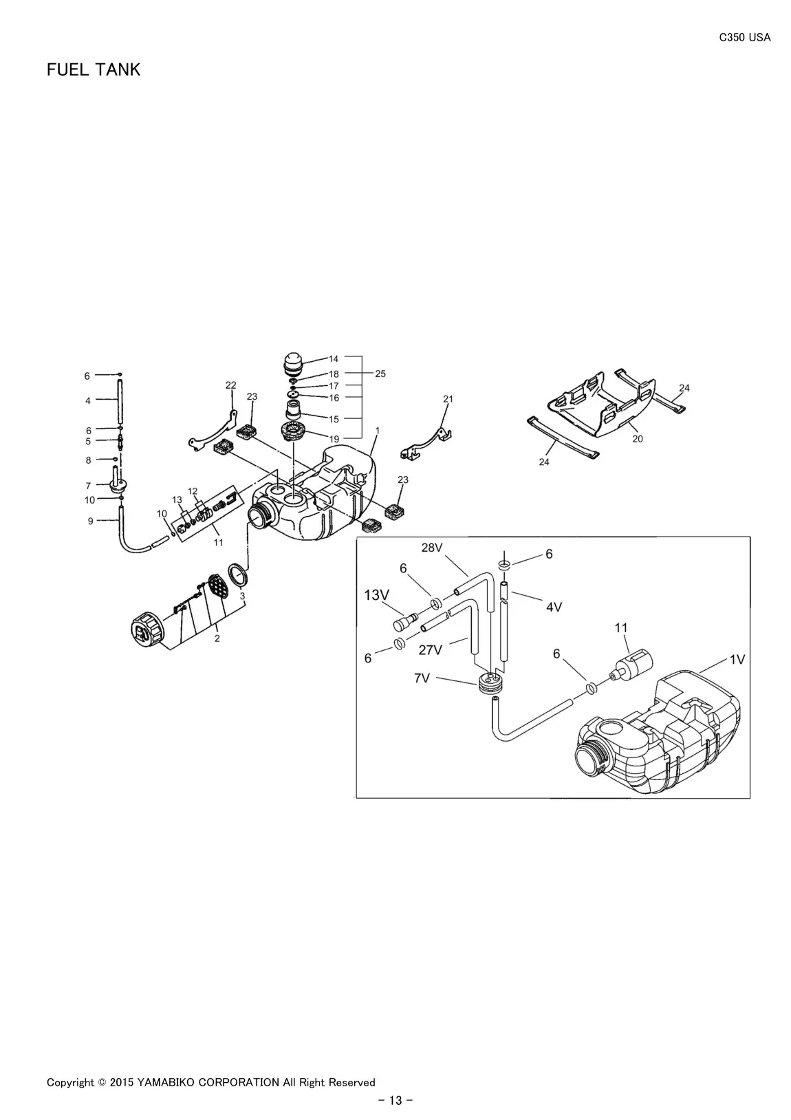 C350 USA IPL page 15 - FUEL TANK