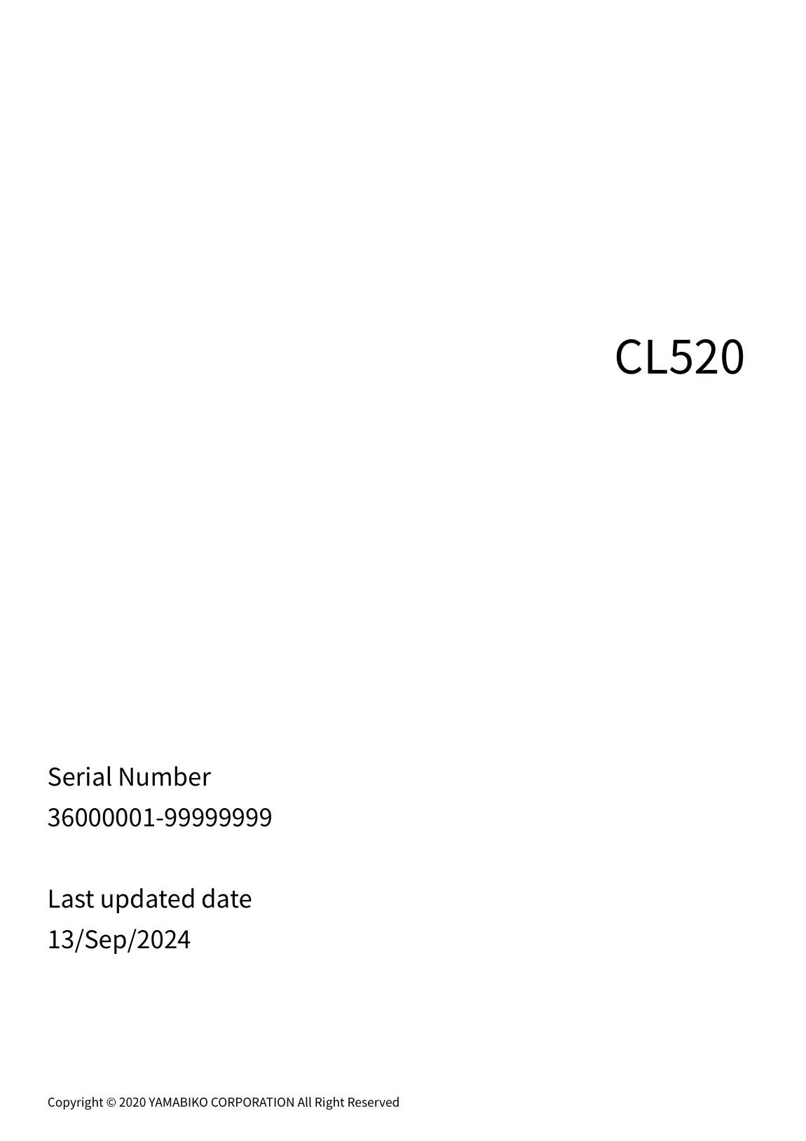 Shindaiwa CL520 Parts Diagram IPL