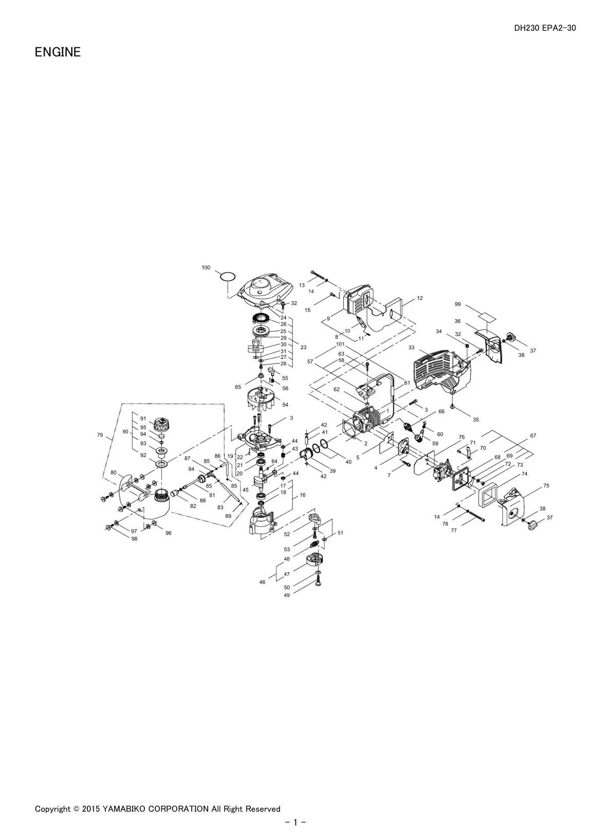 DH230 EPA2-30 IPL page 3 - ENGINE