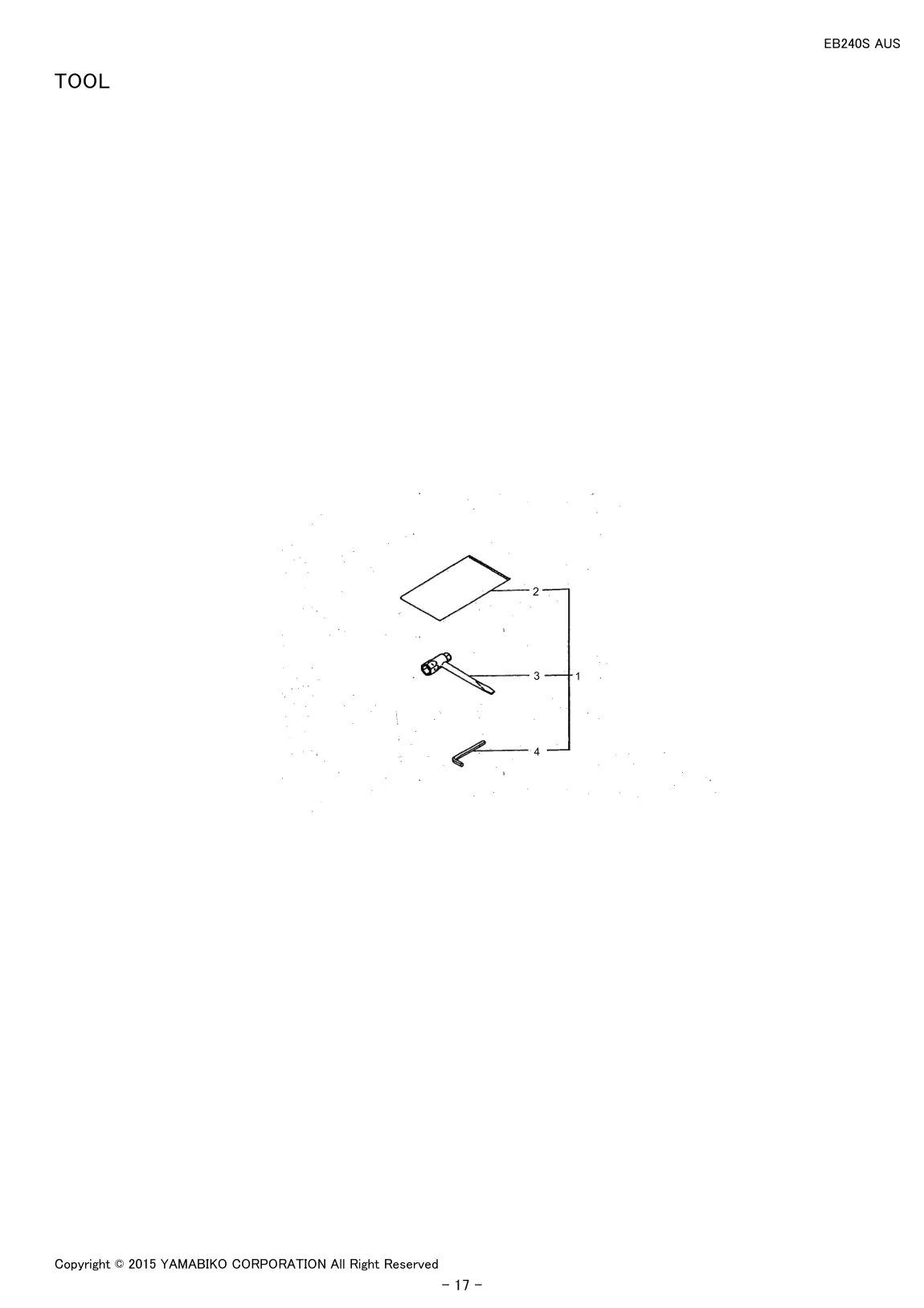 EB240S AUS IPL page 19 - TOOL