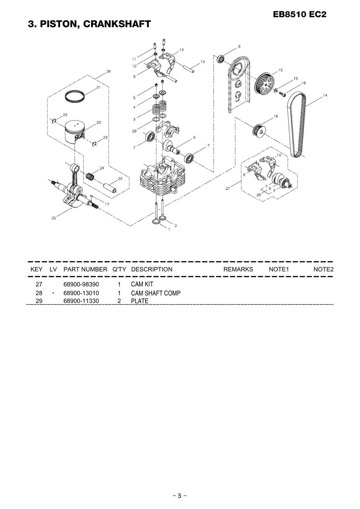 EB8510 EC2 EB8510 EC2 IPL page 6 - PLATE