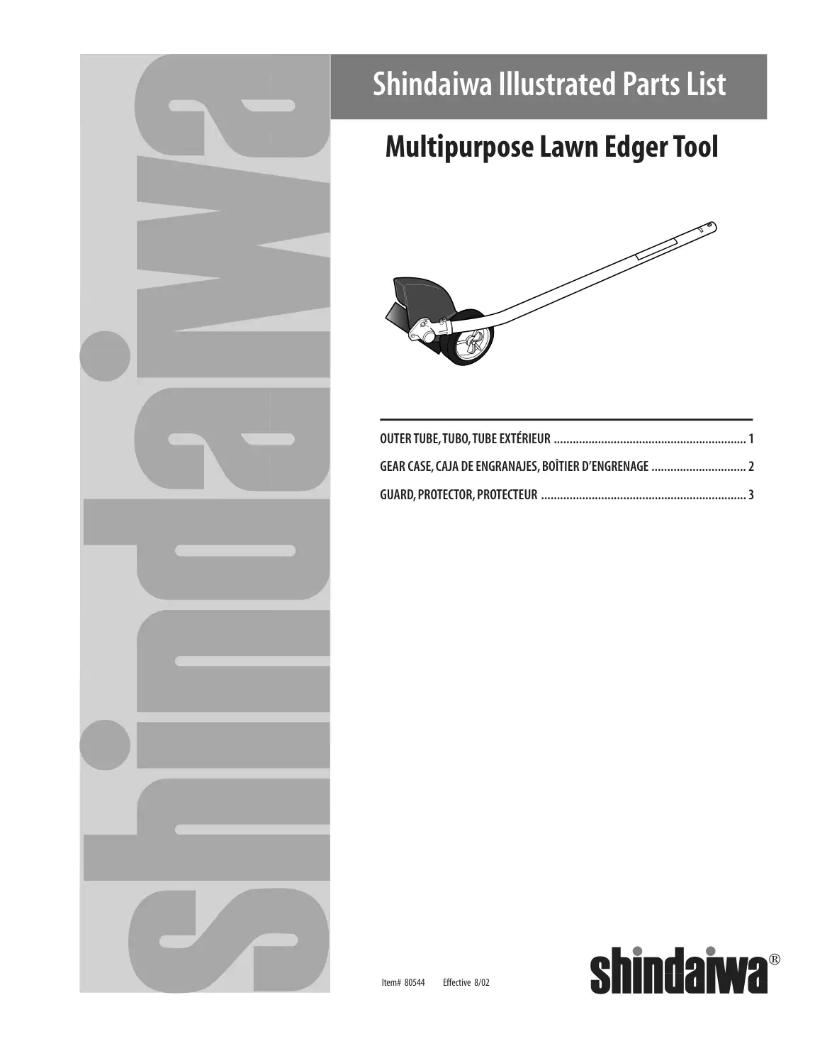 Shindaiwa Edger Attachment Edger IPL