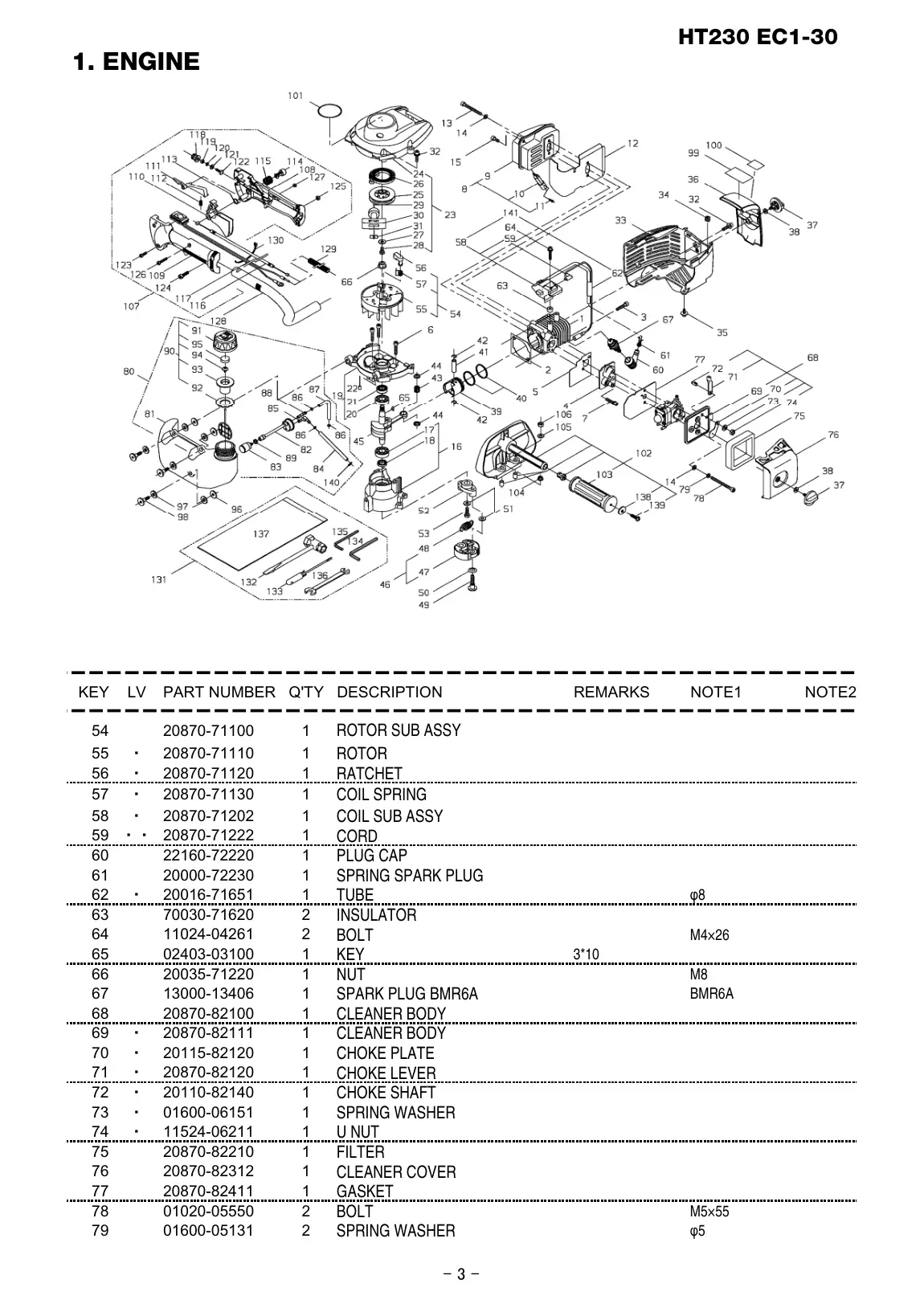 HT230 EC1-30 HT230 EC1-30 IPL page 4 - SPRING WASHER