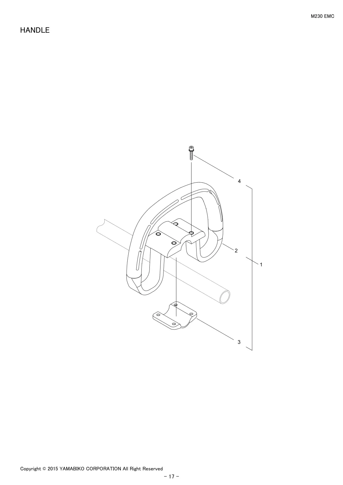 M230 EMC IPL page 19 - HANDLE